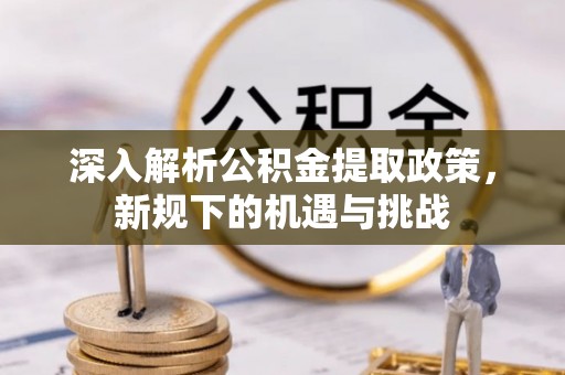 嵊州深入解析公积金提取政策，新规下的机遇与挑战
